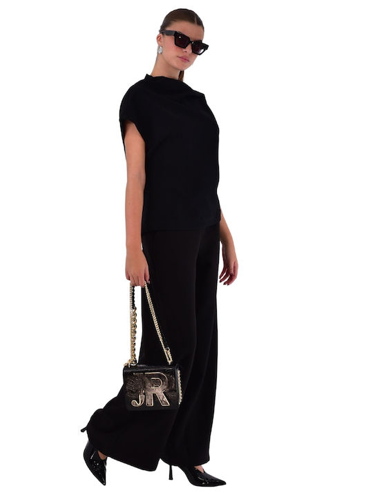 Femei Din material textil Pantaloni Black