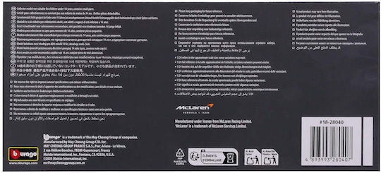 Bburago Formula Spielzeugauto Formel 1 18-28040