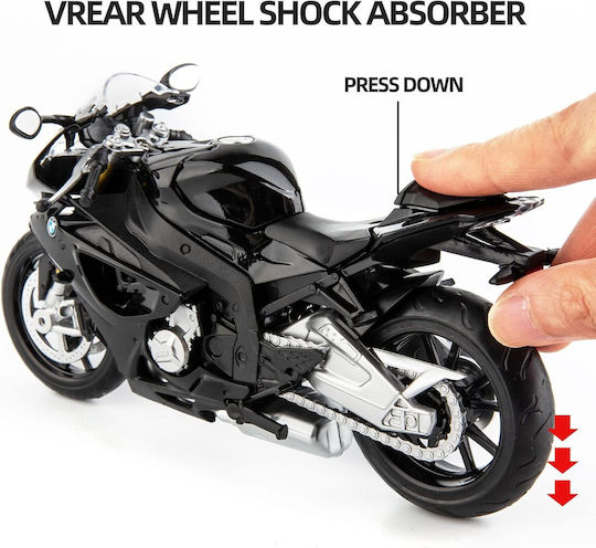 Msz Die-cast Model Bmw Motorcycle Scale 1:12