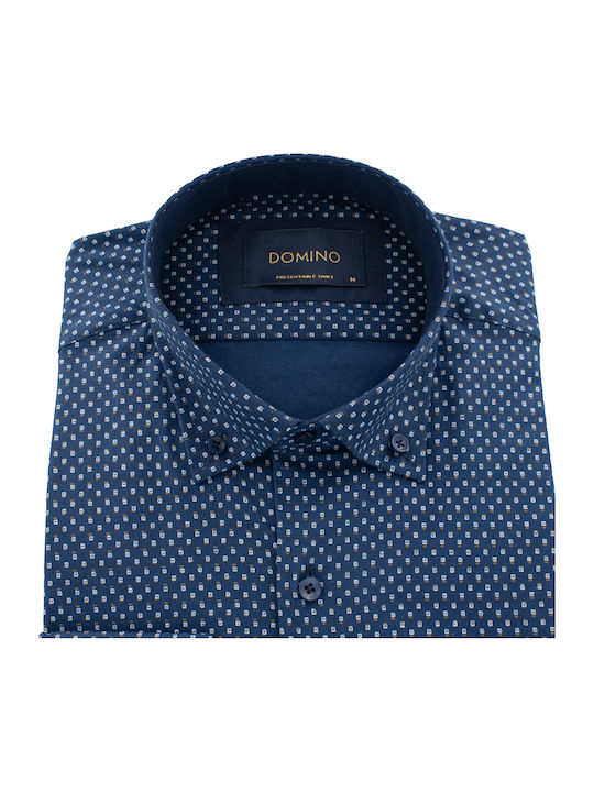Μακρυμάνικo Πουκάμισο Navy Blue