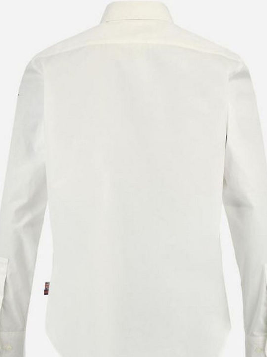 Langärmlig Hemd Optic White