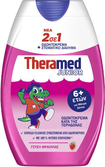 Theramed Children's Toothpaste for 6+ Years with Strawberry Flavor 75ml