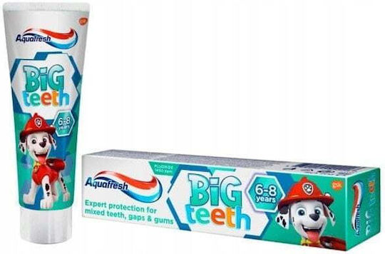 Aquafresh Big Teeth Παιδική Οδοντόκρεμα για 6+ Χρονών 50ml