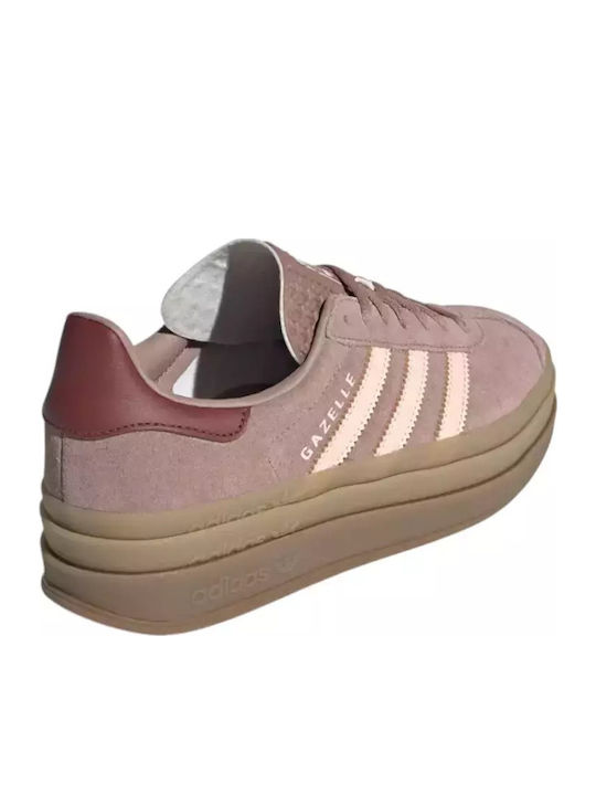 Bold Chunky Sneakers Warm Clay / Clear Orange / Preloved Ruby