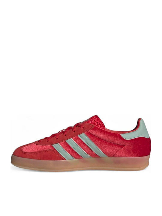 Gazelle Indoor Damen Sneakers Better Scarlet / Hazgrn / Gum