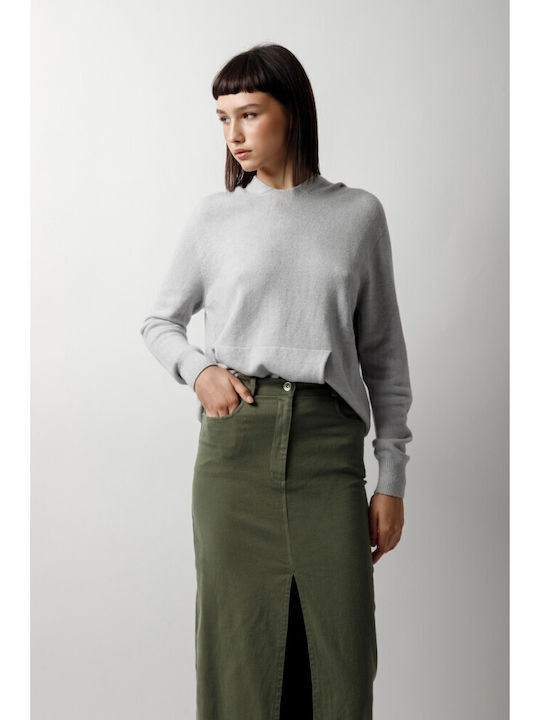 Pencil Maxi Φούστα Olive