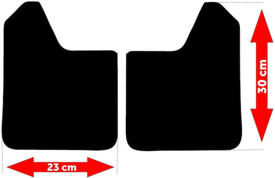 Set 4 Sport Rubber Mud Flaps Cars Universal Racing Model Size 30 X 23cm
