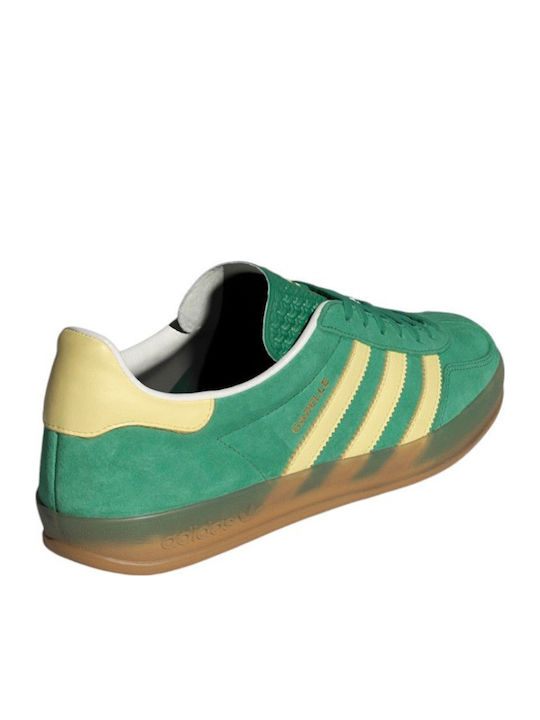 Gazelle Indoor Ανδρικά Sneakers Semi Court Green / Almost Yellow / Gum
