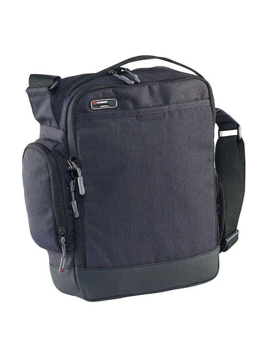 Herrentasche Schulter / Crossbody Gray