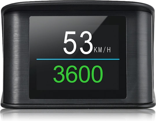 Pyramid Instrument digital OBD2, Head Up Display, Turometru, Contor RPM și Temperatura apei Pentru mașină 66.04mm pentru montare pe Tabloul de bord