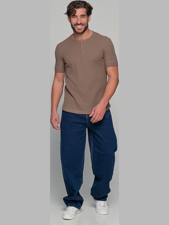 Lucente Short Sleeve T-Shirt Brown