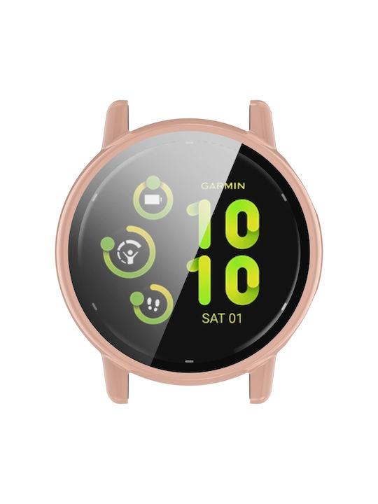 Schützende Tragbare Hülle Schutzfolie Garmin Vivoactive 5 Active 5 Rosa