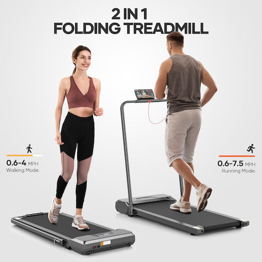 ForAll 2.25hp Electric Foldable Treadmill for User up to 100kg