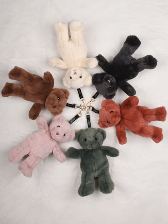 Niedlicher Plüsch-Teddybär Schlüsselanhänger 20 Cm Terrakotta