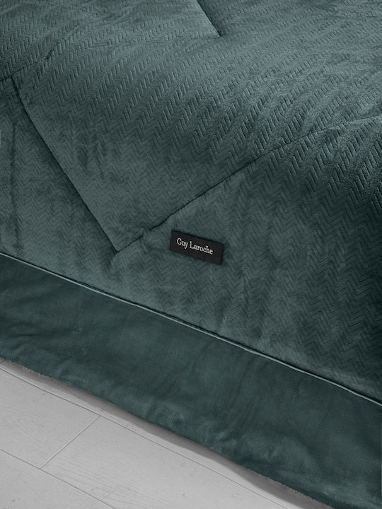 Guy Laroche Bettbezug Kleines Doppelbett 180x240cm Moore Emerald