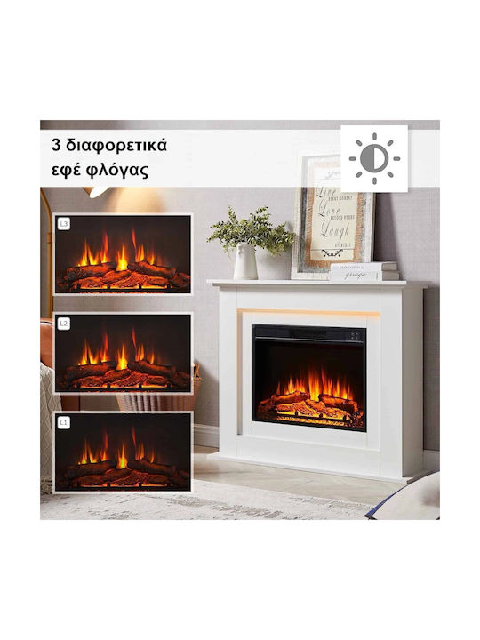Richen Boden Elektrischer Kamin 2000W 100x82cm