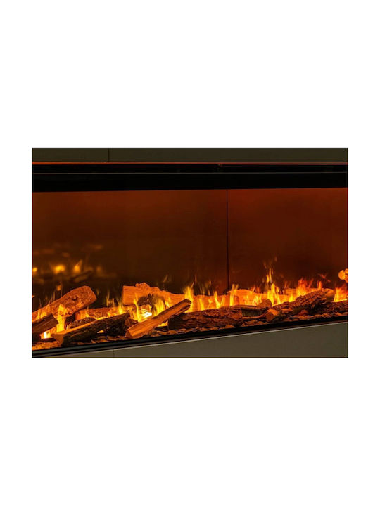 Faber Eslim 1200450 Wandmontiertes Elektrisches Kamin 2000W 80x121cm