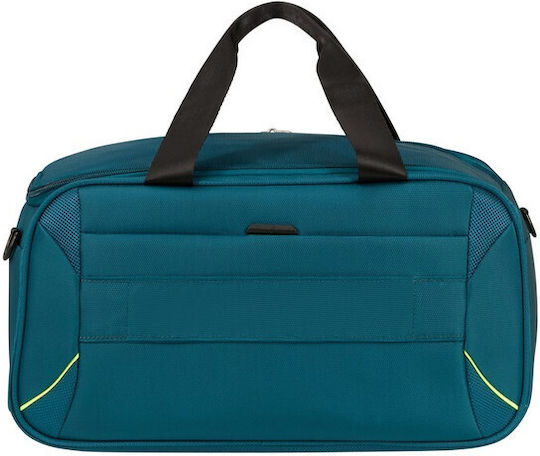 Samsonite Base Breeze Σακ Βουαγιάζ Πετρόλ Υφασμάτινο