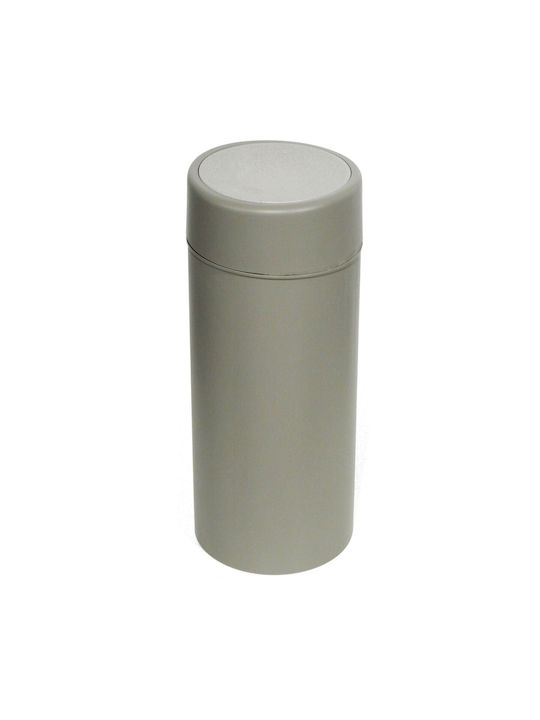 Viomes Coș de Gunoi Plastic Gri 36lt 1buc