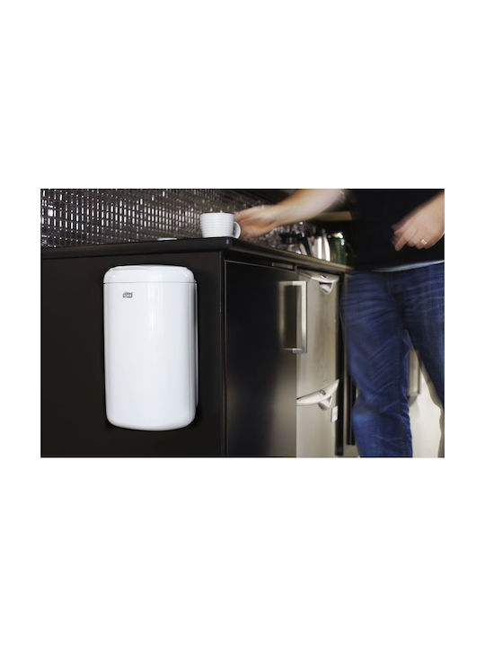Tork Plastic Waste Bin with Sensor White 5L