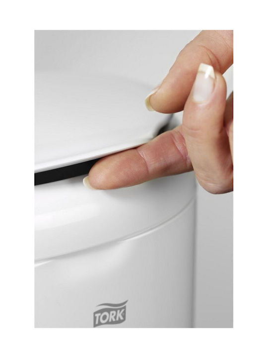 Tork Plastic Waste Bin with Sensor White 5L