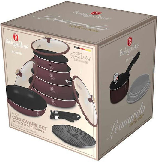 Berlinger Haus Metallic Line Σετ Μαγειρικά Σκεύη από Αλουμίνιο Berlinger Haus Metallic Line Σετ Μαγειρικά Σκεύη από Αλουμίνιο