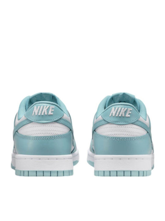 Dunk Low Ανδρικά Sneakers White / Denim Turquoise