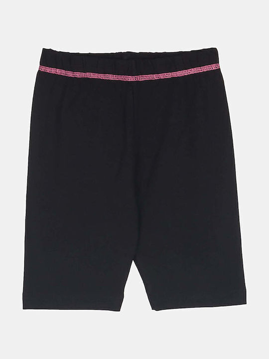 Kids' Set with Leggings Summer 2pcs Black Disco Leds