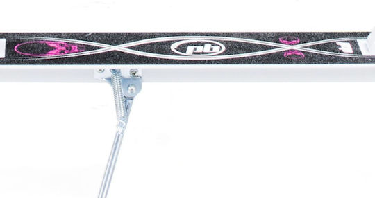 Kids Scooter Foldable PB Skull 2-Wheel White