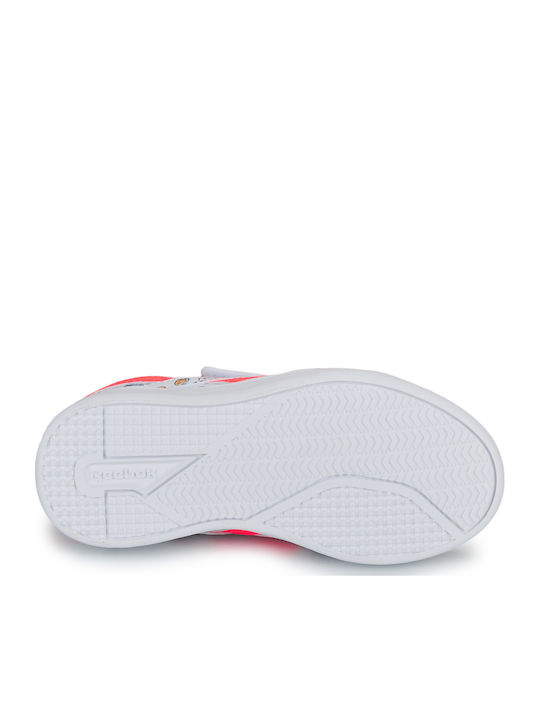 Royal Prime Kids Sneakers with Scratch White
