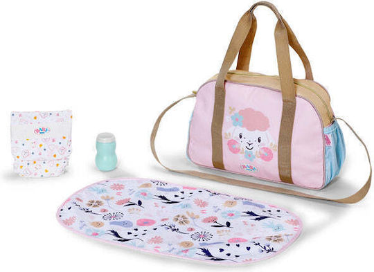 Baby geboren Zubehör Wickeltasche Blumen