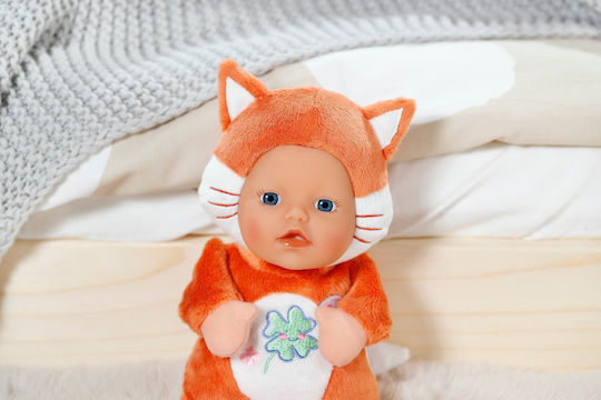 ZAPF Creation Baby Born Μωρό Κούκλα Fox Pattern Clothes 26 εκ.