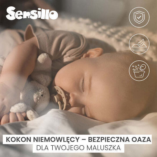 Sensillo Baby Nest Green 45x80cm