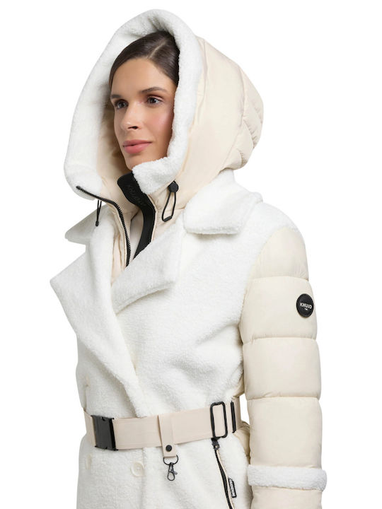 Women's Lifestyle Jacket for Winter Cream
