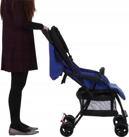 Safety 1st Urby Adjustable Baby Stroller Suitable for Newborn Plain Blue