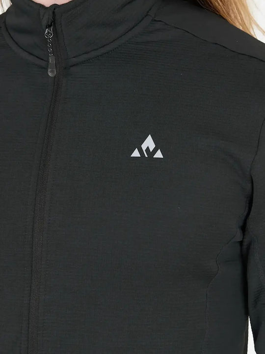 Men's Fleece Cardigan Black