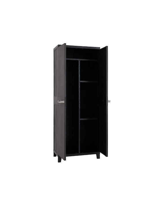 Δίφυλλη Ντουλάπα Πλαστική 66x40x172εκ.