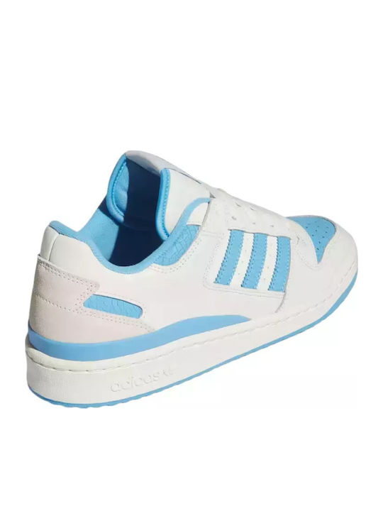 Forum Low Cl Herren Sneakers Ivory / Semi Blue Burst