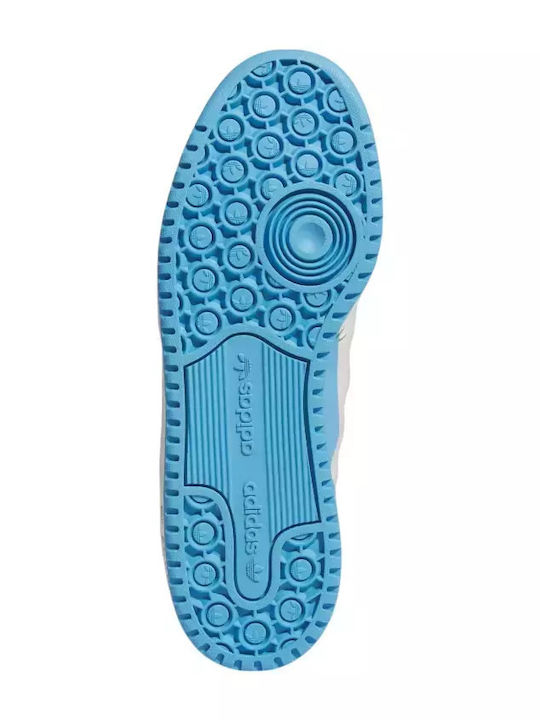 Forum Low Cl Herren Sneakers Ivory / Semi Blue Burst