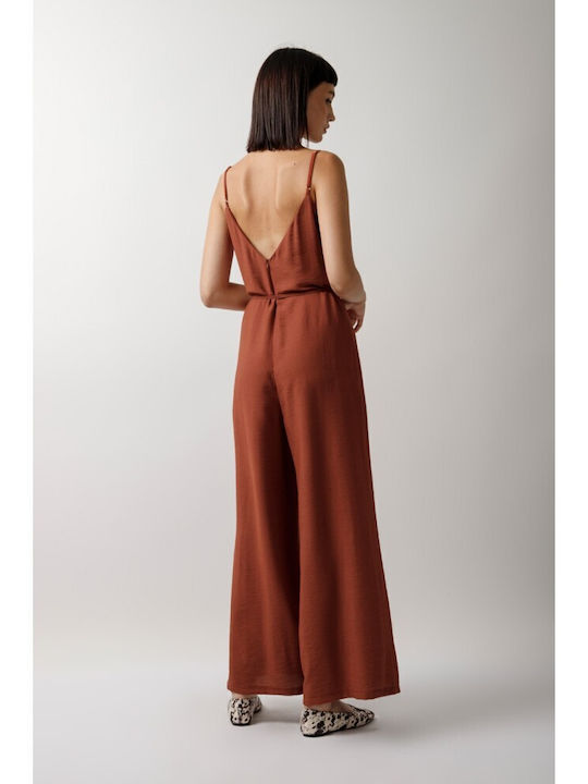 Γυναικεία Ολόσωμη Φόρμα Dark Orange