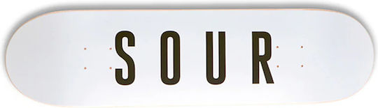 Sour Solution Sour Skateboard Kurzboard Weißes