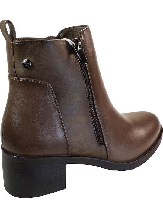 Stiefeletten Damen Braun