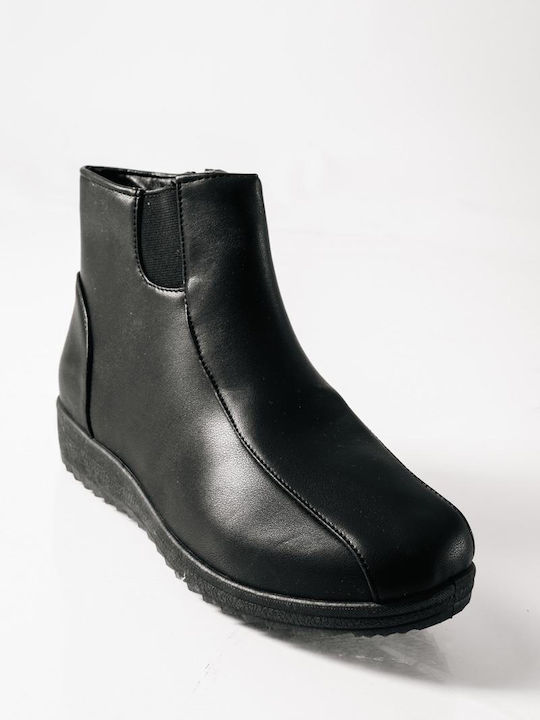 Stiefeletten Damen Schwarz