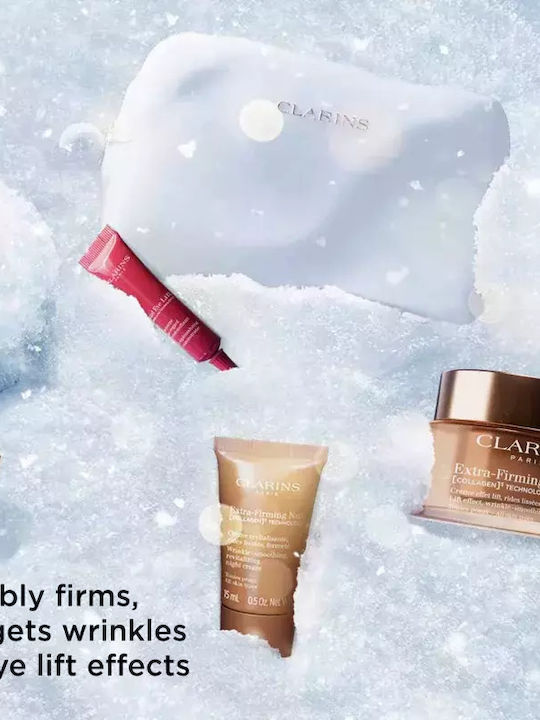 Clarins Комплект за грижа за кожата за Против стареене & Стягане на кожата 5бр