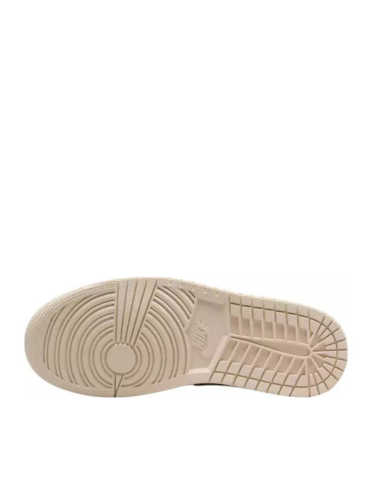 Air  1 Mid Дамски Ботуши Бял