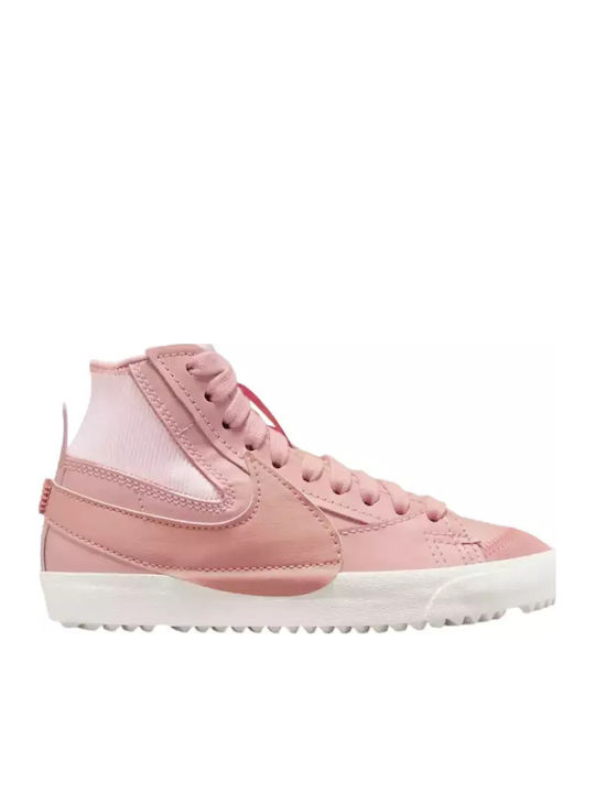 Blazer Mid '77 Jumbo Boots Pink Oxford / Rose Whisper / Sail / Team Orange