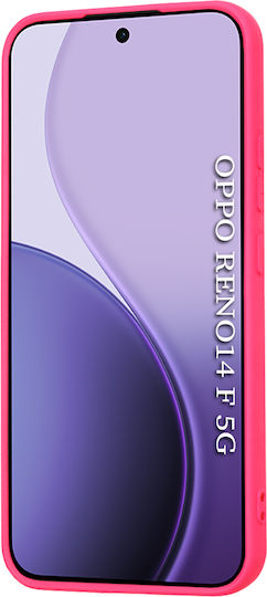 Techsuit Softflex Back Cover Silicone Fuchsia (Oppo Reno14F)