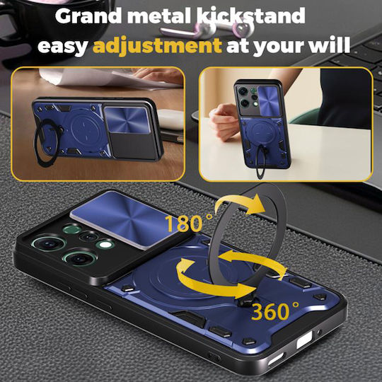 Techsuit Camguard Back Cover Σιλικόνης Μπλε (Oppo Reno 14 Pro)