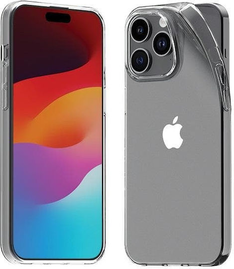 Araree A Fit Back Cover Silicon Transparent (iPhone 15 Pro Max)