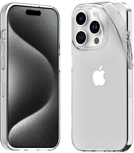 Araree A Fit Back Cover Silicon Transparent (iPhone 15 Pro Max)